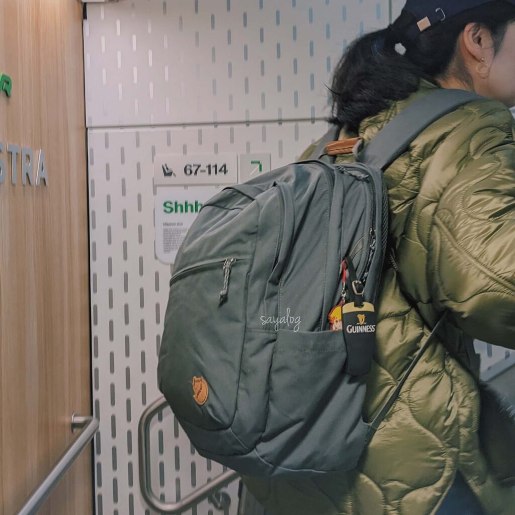 アラフォー女子が旅行で利用するリュックFJALLRAVEN（フェールラーベン）